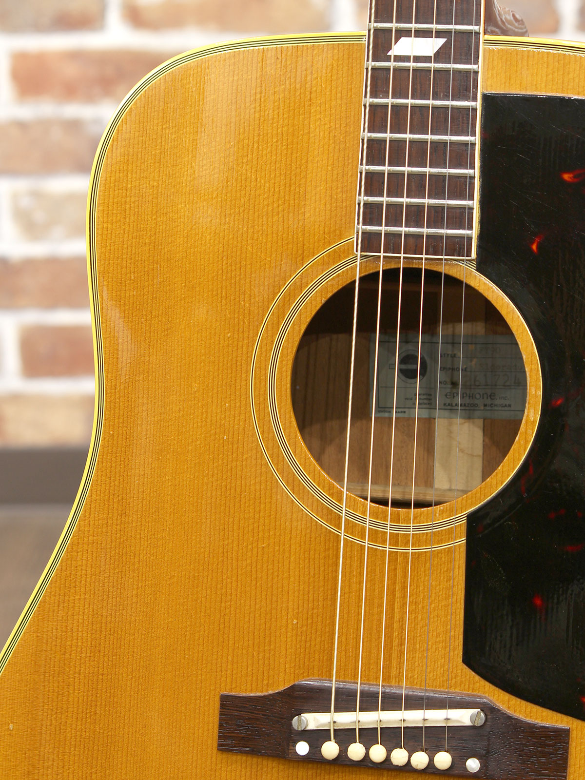 Epiphone FT-90 El Dorado 1965年製 1965 Epiphone FT-90 El Dorado with rim stinger – True